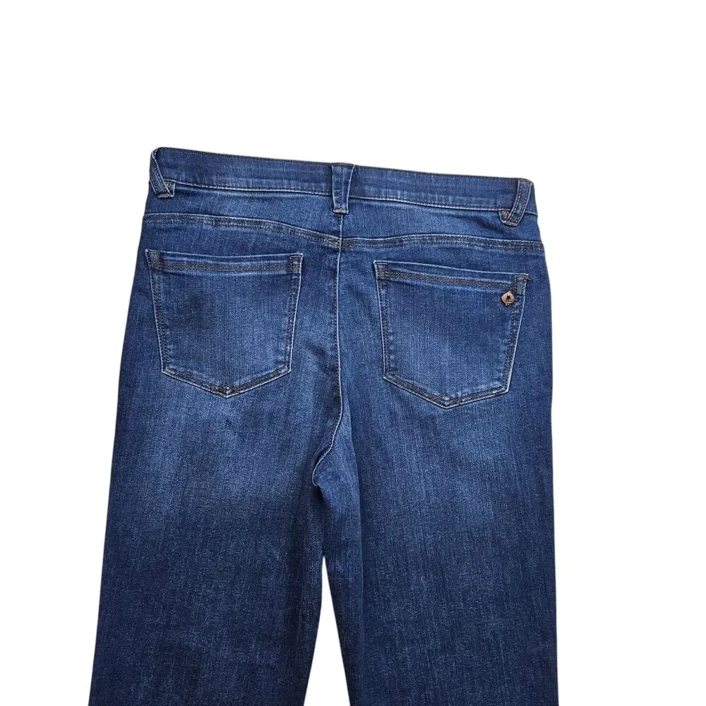 Democracy Ab Technology Fray Hem Itty Bitty More Bootcut Jeans Womens 10 - Picture 11 of 11